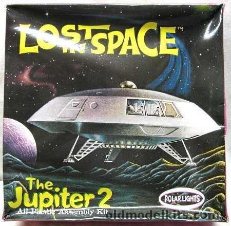 Polar Lights 1/60 Jupiter 2 Spacecraft Lost in Space - With Interior, 5033 plastic model kit